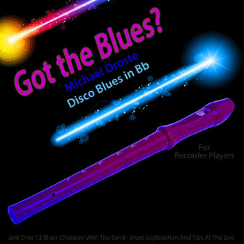 Recorder Disco Blues in Bb Play The Blues