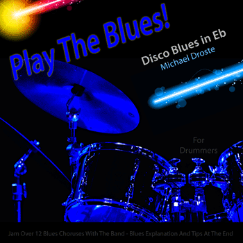 Drums Disco Blues in Eb Play The Blues