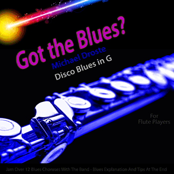 Flute Disco Blues in G Play The Blues