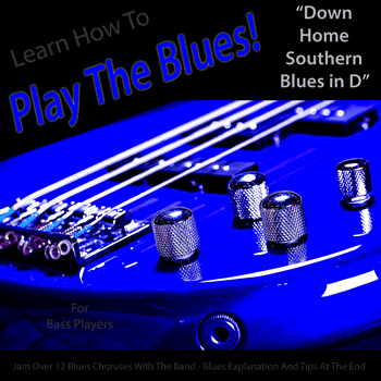 Bass Down Home Southern Blues in D Play The Blues